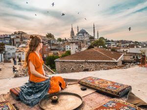 The Rooftops Of Istanbul 1