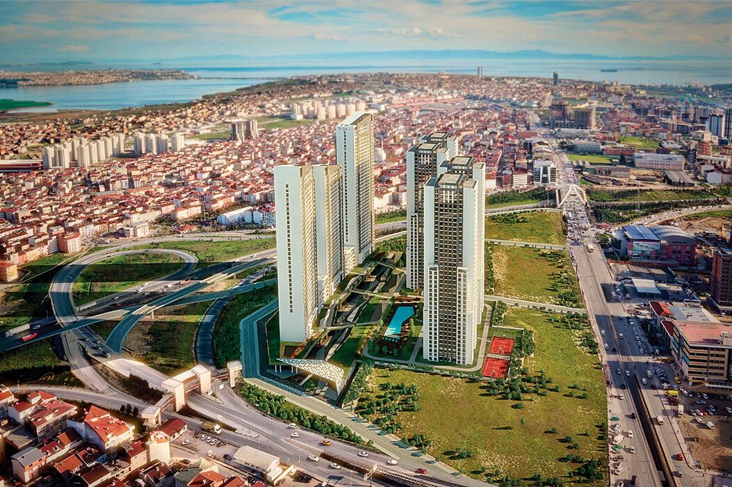 Property in Turkey – Istanbul Sea View Flats – Modern Marmara View Apartments for Sale in Esenyurt with Full Facilities