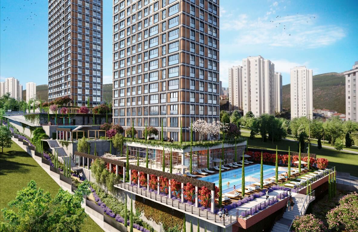 Property in Turkey – Apartment in a Residential area in Maltepe